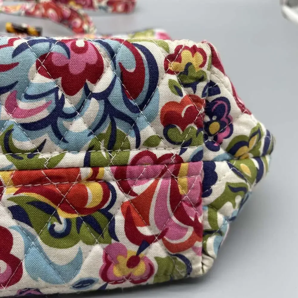 VERA BRADLEY Garden Hope Large Tote Bag Purse Travel Bag Shopper